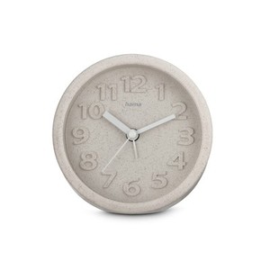 Hama Wecker Fuerteventura Beige 20 Weizenstroh ø 11 7 Cm 00222221 (4047443523
