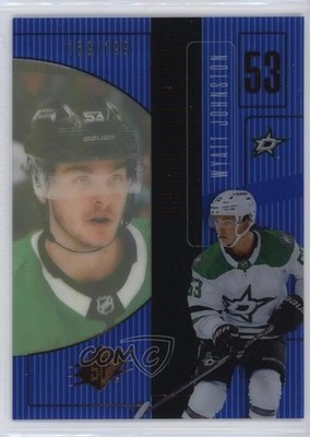 2024-25 SPx Bound for Glory Blue 159/199 Wyatt Johnston #BFG-9 1p1a