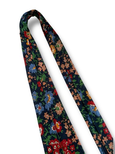 Corbata de algodón floral multicolor Liberty of London diseño archival vintage para hombre - Imagen 9 de 11