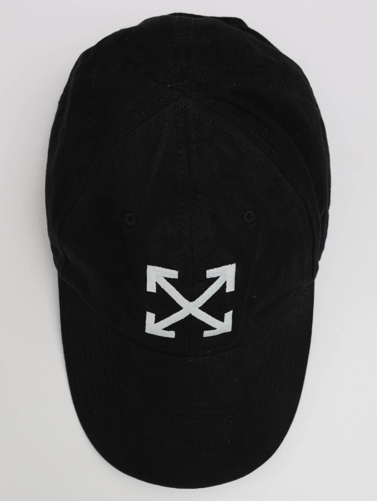 Off White Permanent Arrow Baseball Cap Black - image 7