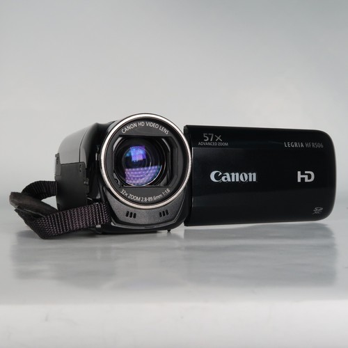 Canon LEGRIA HF R506 Camcorder High HD Digital Video Camera + Case - Excellent - Photo 6 sur 18