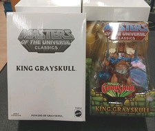 MASTERS OF THE UNIVERSE CLASSICS KING GRAYSKULL MATTEL   T5804  NIB. MOTU 2010.