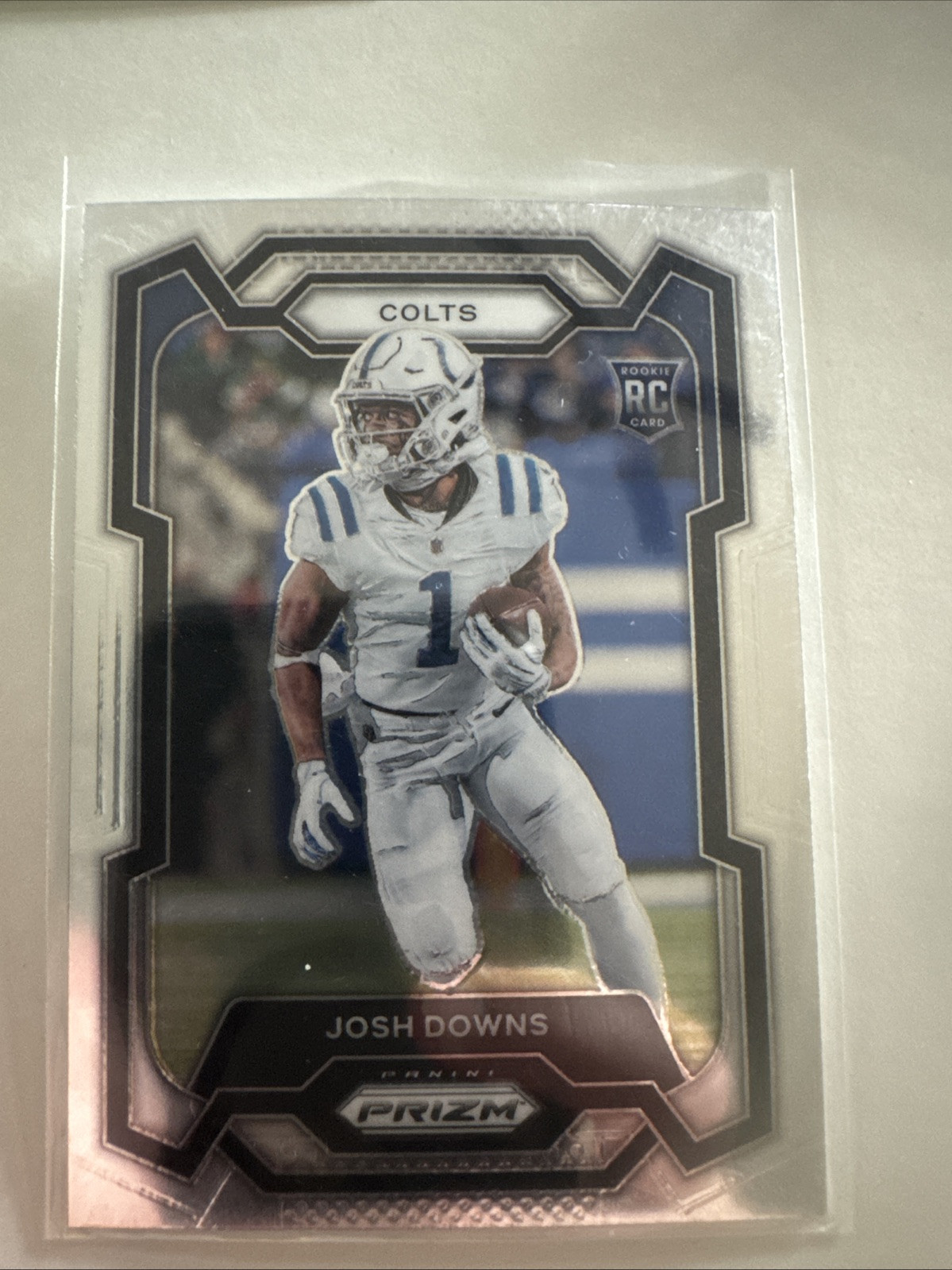 2023 Panini Prizm - Rookies Silver base#345 Josh Downs (RC)