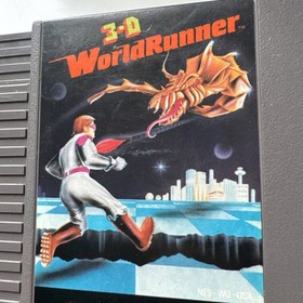 3D WorldRunner w/ Original Manual (Nintendo | NES) (5-Screw Variant) - Tested