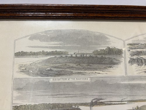 Memphis Before The War Framed Civil War, Harper's Weekly March 15th, 1862 - Picture 8 of 8