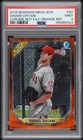 Shohei Ohtani 2018 Bowman Chrome Orange Mega Refractor RC Favorites /25 PSA 9