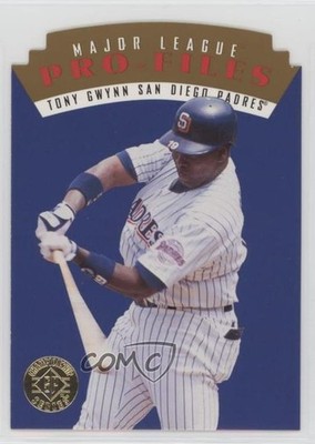 1995 SP Championship Series Major League Pro-Files Die-Cut Tony Gwynn HOF 0zt5