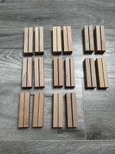 16x Holz Kartenhalter für Tischkarten & Menüs
