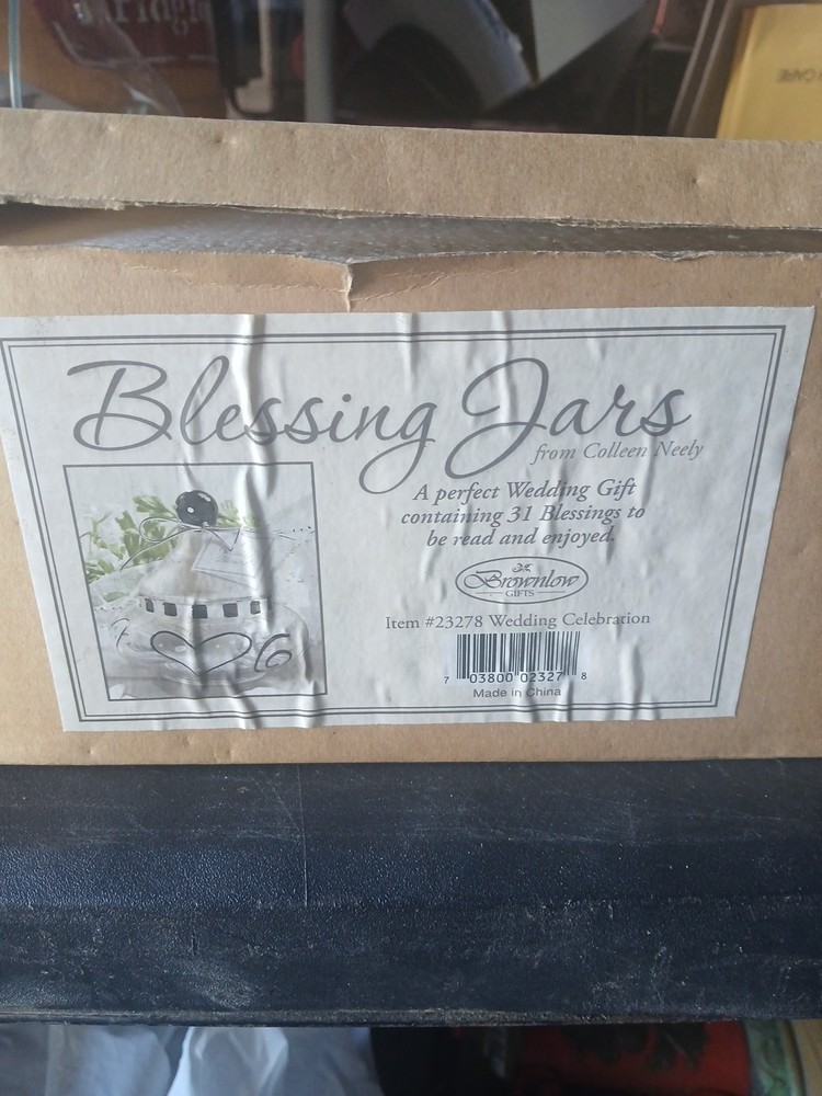 Blessing Jars Wedding Gift With 31 Blessings