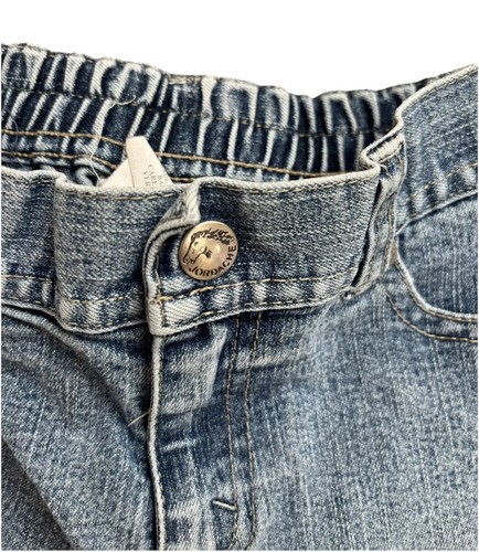 Vintage Jordache Embroidered Flowers Butterfly Dove Jeans Girls Size 6x - Picture 5 of 10