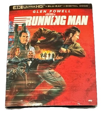 The Running Man (2025)(4K Ultra HD)In Hand Now New
