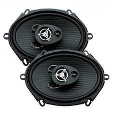 Power Acoustik 500 Watts 5" x 7" 3-Way Speakers Coaxial Car Audio Set of 2
