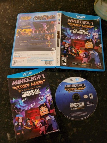 Minecraft Story Mode: The Complete Adventure (Episodes 1-8, Nintendo Wii U)