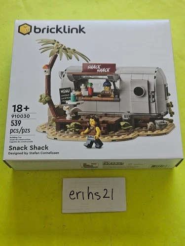LEGO #910030 - Bricklink Designer Program - Snack Shack - New Sealed - In Hand