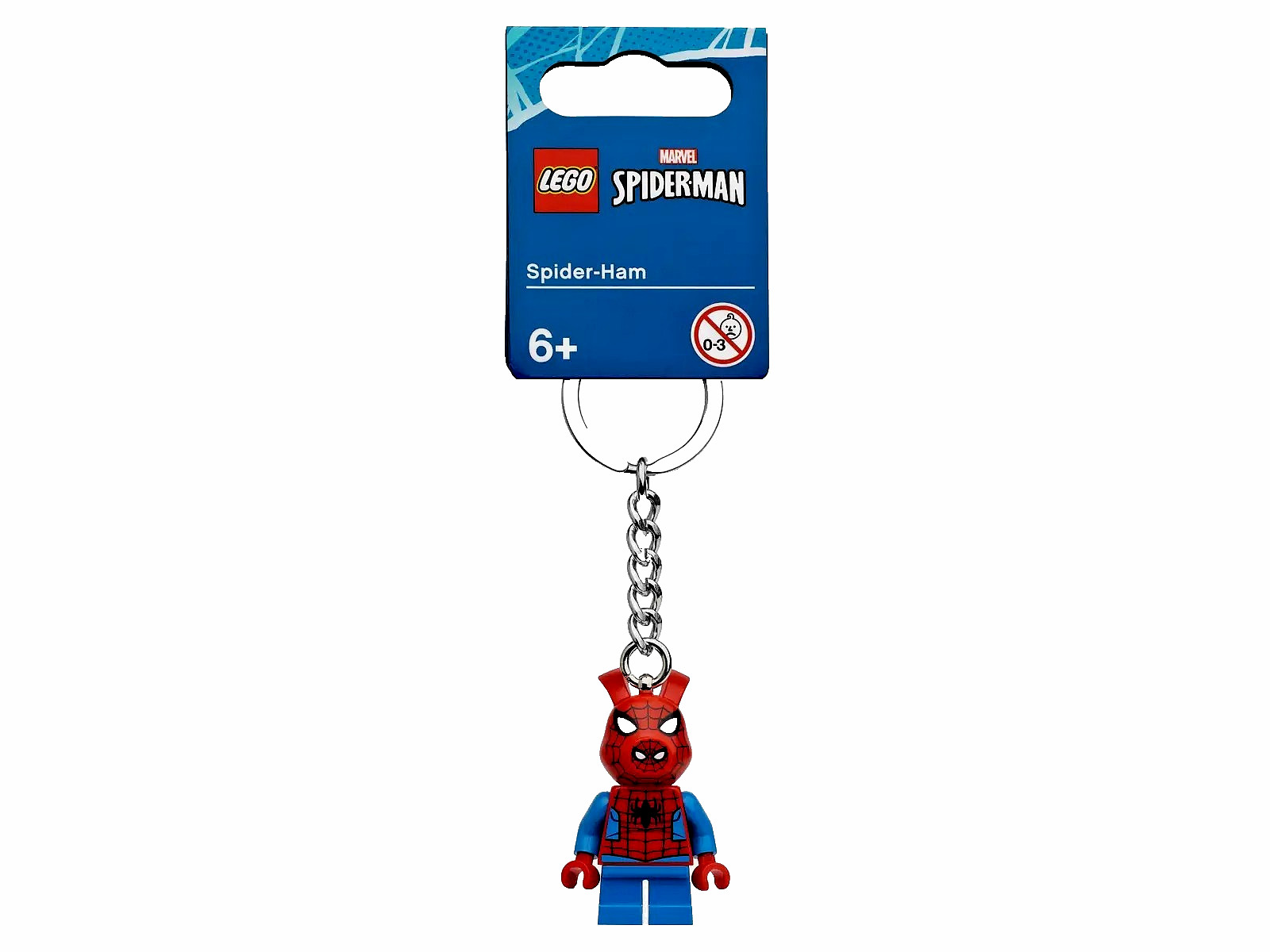 LEGO Marvel – Spider-Ham Key Chain #854077 (Retired Characte - New with Tag)