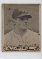 1940 Play Ball Joe Vosmik (Superman Ad Back) #144 7bt