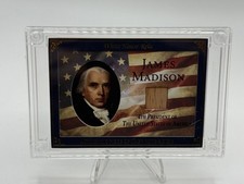 2025 A Word From POTUS - White House Relic James Madison Red /49