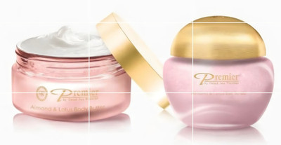 Premier by Dead Sea Premier Almond & Lotus Body Scrub Body Butter Set 