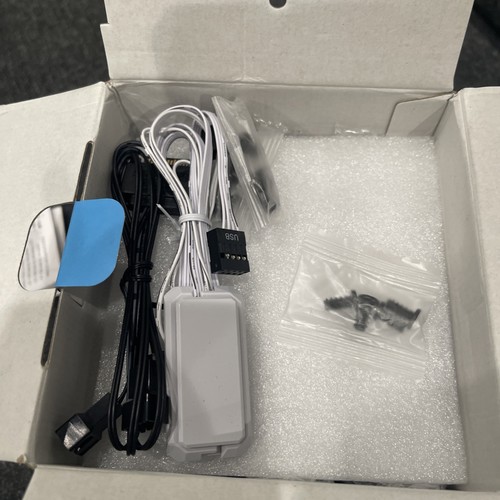 Lian Li UNI Fan SL LCD Wireless 120 Triple Pack Reverse Blade 12RSLLCD1W3W White - Afbeelding 4 van 6