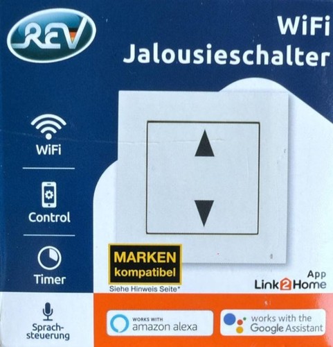 REV WIFI WLAN Schalter Steckdose Jalousie Zeitschaltuhr Unterputz Smarthome - Bild 6 von 6