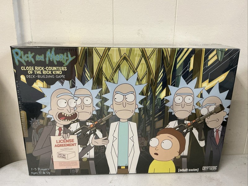 Rick and Morty Close Rick-Counters of the Rick Kind Deck-Building Game NEW