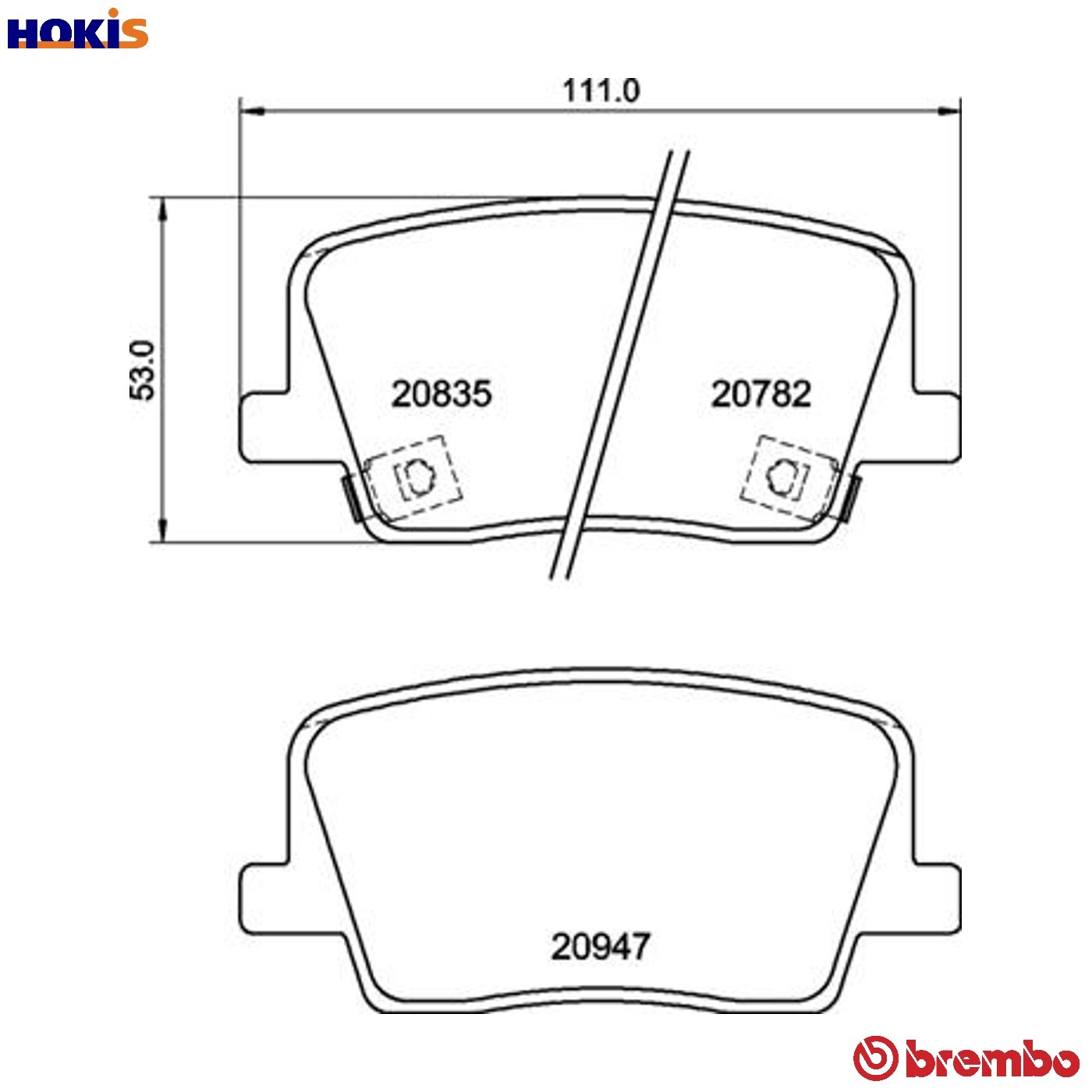 ✅Fits BREMBO P 77 003 HAM PADS. TYLNE REAR SSANGYONG ⭐UK Seller⭐ - Image 14