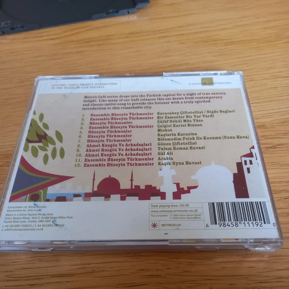 Various Artists - Cafe Istanbul (2004) - Image 2 of 2