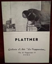 PLATTNER - GALLERIA D'ARTE LA CAPPUCCINA ROMA 1961