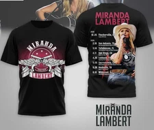 Miranda Lambert 2026 Tour Fan 3D T-Shirt