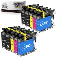 Compatible LC103 Ink Cartridges Replacement for Brother LC103XL LC101XL with ...