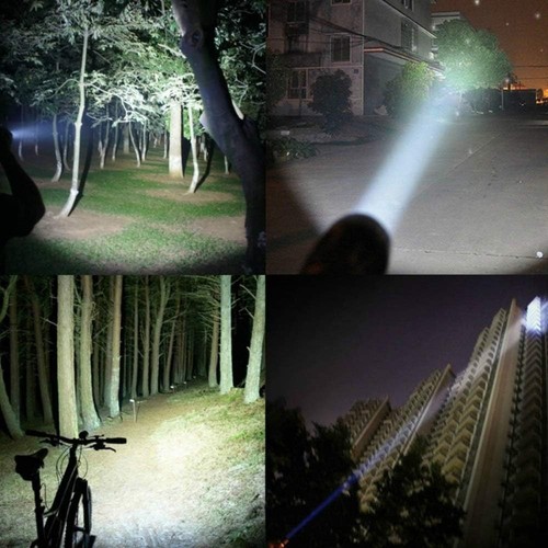 Super Brightest Flashlight Rechargeable, High Lumen Poweful Handheld Searchlight - Picture 6 of 7