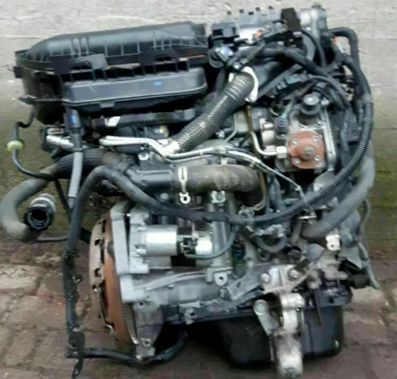 MOTOR FORD 1.6 TDCI T1GA TZGA TZGB TOURNEO CONNECT 64Tkm UNKOMPLETT - Bild 2 von 3