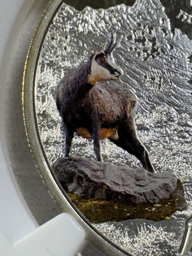 2014 Cook Islands $2 Colorized Chamois Silver Proof Graded PR 70 DCAM by NGC - Picture 3 of 11