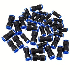 Nylon Pneumatic hose tube inline push fit connector air line 4mm-12mm