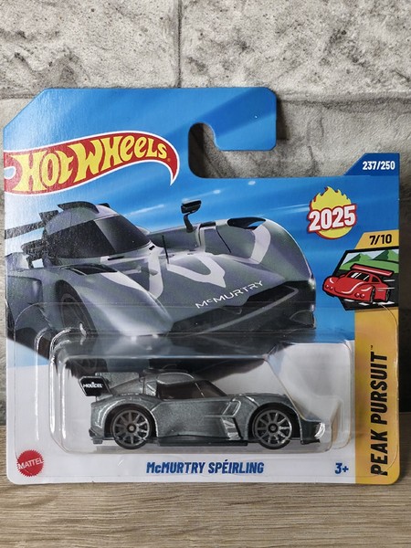Hot Wheels Mcmurtry SpéIrling, 2025, Peak Pursuit, Silber, 237/250, Neu & Ovp-image