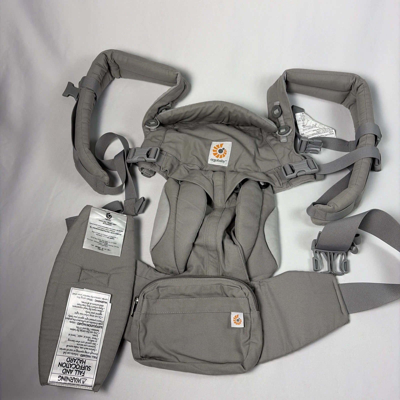Ergobaby Omni Breeze Baby Carrier - Pearl Grey
Opens in a new window or tab