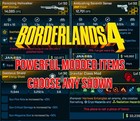 Borderlands 4 Max Level 50 Modded Guns Items + Gear You Choose XBOX X/S PS5 PC