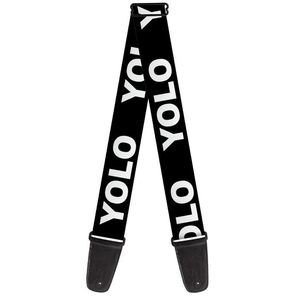 Guitar Strap - Yolo Black/White (Us Import) ACC NEU-image
