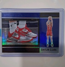 2025 Caitlin Clark Chronicled Shoes Game 79 Blue Foil