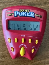 2004 Radica Pocket Poker Handheld Electronic Game