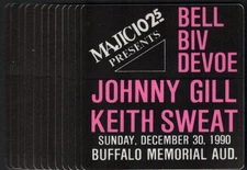 Bel Biv Devoe Backstage Pass - Wholesale Set of 12 - 1990 Cloth Passes