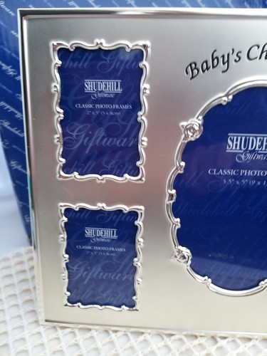 Shudehill Baby’s Christening classic Photo Frame With Box Multi-frame 5 Photos - Picture 3 of 10