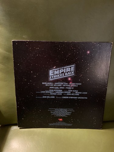 The Empire Strikes Back : Adventures Of Luke Skywalker LP Vinyl 1980 RSO VG+ - Picture 2 of 4