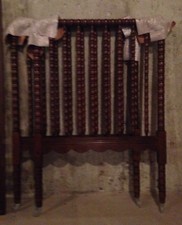 Vintage Maple Jenny Lind Wood Parts to Re-Purpose