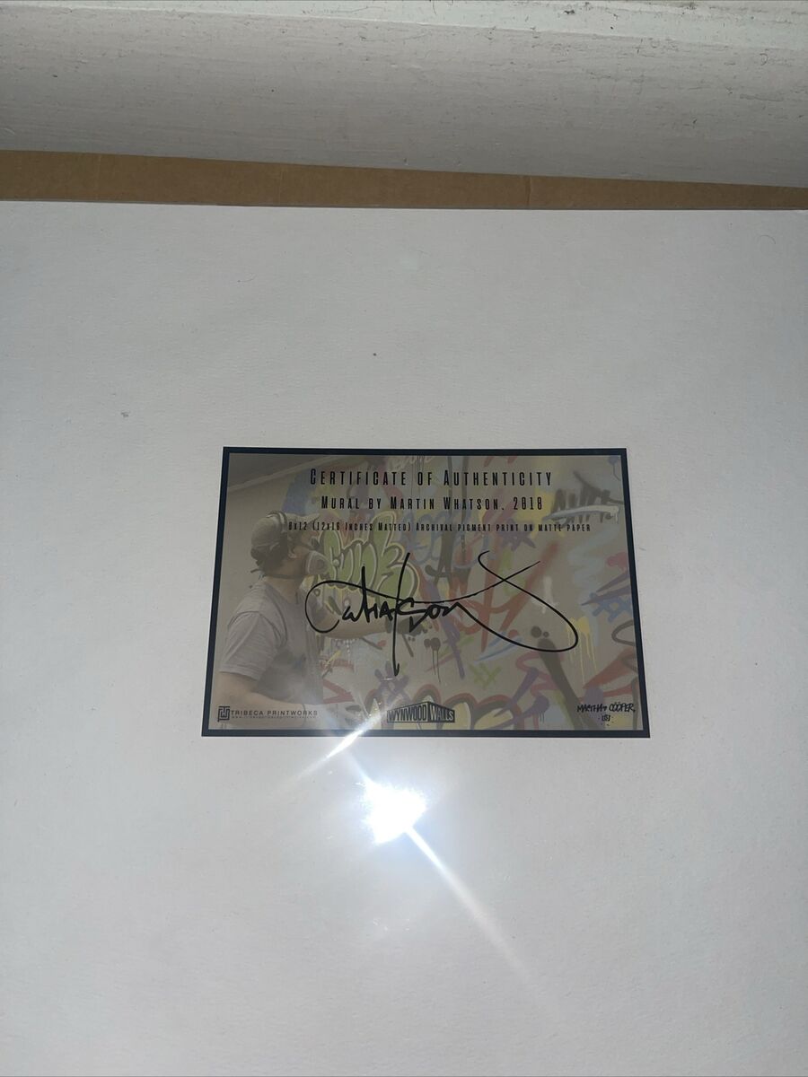 Martin Whatson “Behind the Curtain” Print Art Basel '19 Martin Whatson “Behind the Curtain” Print Art Basel '19