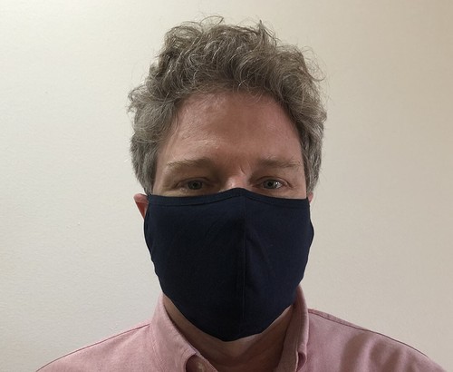 5er Pack - XL Extra Große Marineblau Gesichtsmaske Erwachsene Baumwollmischung Waschen Erhalten Sie 1 gratis - Bild 1 von 4