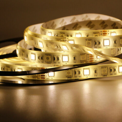 SMD 5050 RGB CCT LED Strip Waterproof 12V 24V CCT RGBW white string light 1m 5m - Picture 28 of 41