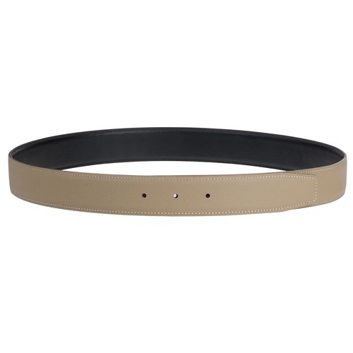 H Full Grain Cow Leather Belts Replacement Belt Strap without Buckle 32mm Wide - Picture 61 of 98