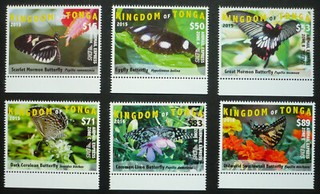 Tonga 2015/2016 Mi.Nr. 2044 49 MNH Schmetterlinge Butterflies Mi. 390 €