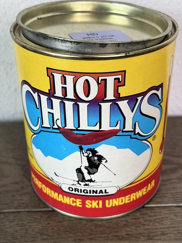 Hot Chillys Base Layer Leggings Underwear Women M Skiing Black Vtg RUNS SMALL - Picture 3 of 13